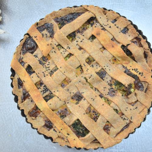 Pastel de Brocoli y gorgonzola